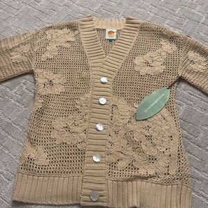 Farm Rio Women's Cream Sweater